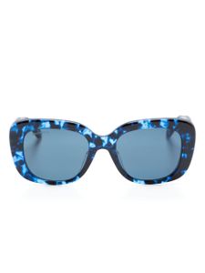 Balenciaga Eyewear lunette de soleil Dynasty à monture papillon - Bleu