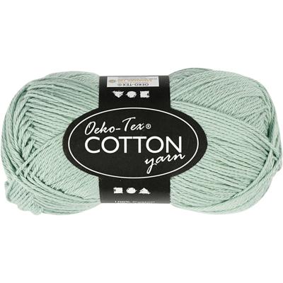 Creativ Company Katoengaren, mint groen, 50gr, 170m