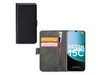 Mobilize Mobilize Classic Gelly Wallet Book Case Xiaomi Redmi 15C 4G/5G Black