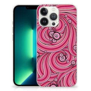 iPhone 13 Pro Max Hoesje maken Swirl Pink