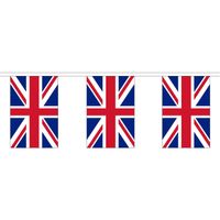 Luxe landen vlaggenlijn Groot Brittannie/Engeland 9 meter