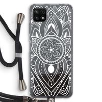 It's Complicated: Samsung Galaxy A22 5G Transparant Hoesje met koord