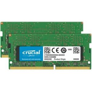 Crucial 16GB DDR4 2666 MT/s Kit 8GBx2 SODIMM 260pin voor Mac