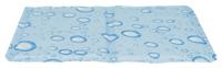 Trixie Cooling Mat - 65 x 50 cm - Druppel - Lichtblauw