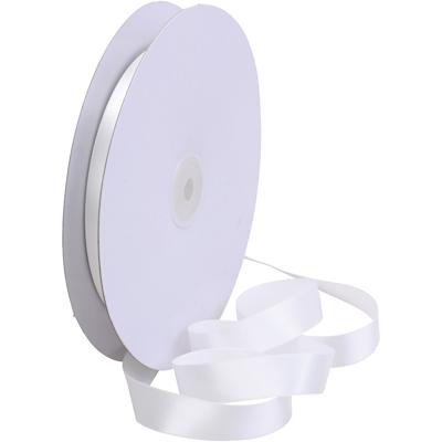 Creativ Company Satijnlint, b: 15 mm, wit, 50 m/ 1 rol