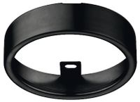 LED opbouwrand zwart voor inbouwspot LED 2020 Hafele dimbaar voor opbouw onder kastjes en planken