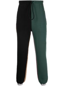 Alexander Wang pantalon de jogging à design colour block - Vert