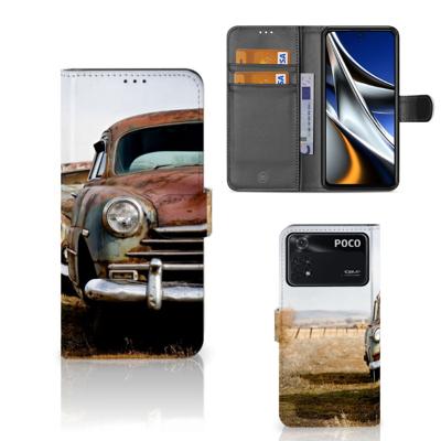 Xiaomi Poco X4 Pro 5G | Telefoonhoesje met foto | Vintage Auto