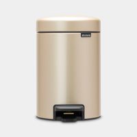 Brabantia pedaalemmer Newlcon 3 liter champagne