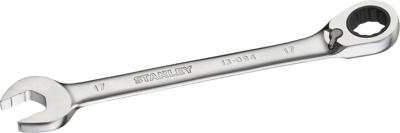 Steekringsleutel 17 mm met omkeerbare ratel Stanley FMMT13094-0