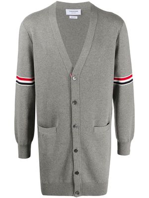 Thom Browne cardigan Milano - Gris