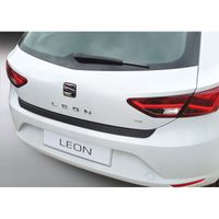 Bumper beschermer passend voor Seat Leon SE/FR 2013- Zwart GRRBP591 - thumbnail