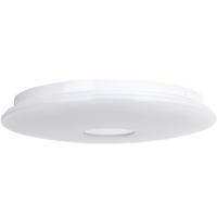 Slimme LED Plafondlamp 18W - Wifi - Dimbaar - Mat Wit Aluminium