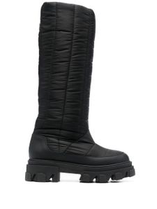 GIABORGHINI bottes Gia 19 mm à design matelassé - Noir