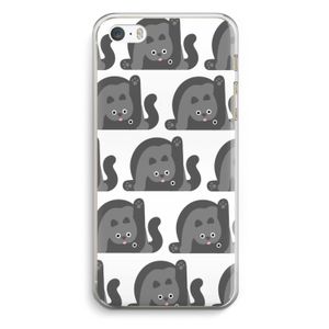 Cats: iPhone 5 / 5S / SE Transparant Hoesje