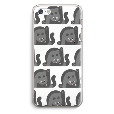 Cats: iPhone 5 / 5S / SE Transparant Hoesje