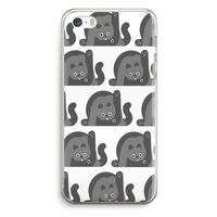 Cats: iPhone 5 / 5S / SE Transparant Hoesje