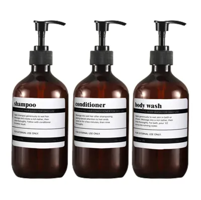 AmberLux 3-Delige Navulbare Dispenserset
