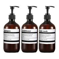 AmberLux 3-Delige Navulbare Dispenserset