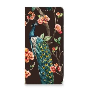 Samsung Galaxy S23 Hoesje maken Pauw met Bloemen