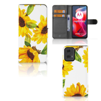 Hoesje voor Motorola Moto G24 | G04 | G24 Power Zonnebloemen - thumbnail