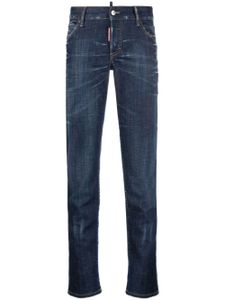 DSQUARED2 jean skinny à taille basse - Bleu