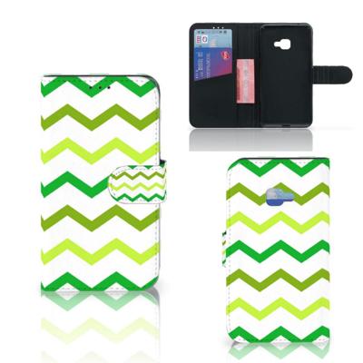 Samsung Galaxy Xcover 4 | Xcover 4s | Telefoon Hoesje | Zigzag Groen