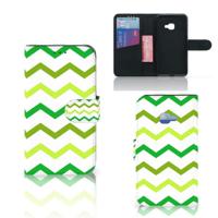 Samsung Galaxy Xcover 4 | Xcover 4s | Telefoon Hoesje | Zigzag Groen