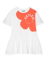 Kenzo Kids robe Boke Flower - Blanc - thumbnail