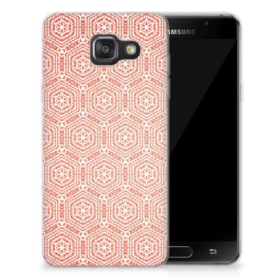 Samsung Galaxy A3 2016 | TPU bumper | Pattern Orange