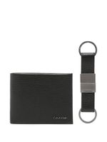 Calvin Klein bi-fold leather wallet (set of two) - Noir