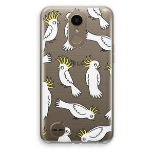 Papegaai: LG K10 (2017) Transparant Hoesje