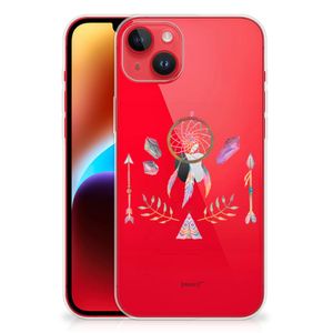 iPhone 14 Plus Telefoonhoesje met Naam Boho Dreamcatcher