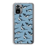 Narwhal: Xiaomi Redmi Note 10S Transparant Hoesje Narwhal: Xiaomi Redmi Note 10S Transparant Hoesje