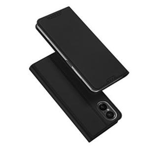 Sony Xperia 5 V Dux Ducis Skin Pro Flip Hoesje - Zwart