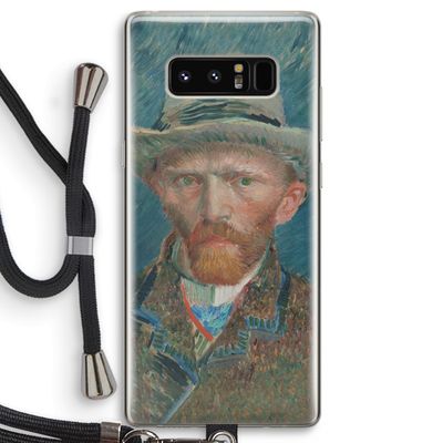 Van Gogh: Samsung Galaxy Note 8 Transparant Hoesje met koord