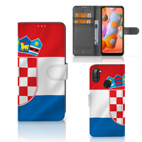 Samsung Galaxy M11 | A11 Bookstyle Case Kroatië - thumbnail