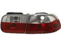 Set Achterlichten passend voor Honda Coupe/Sedan 1992-1995 - Rood/Kristal DLHOR21