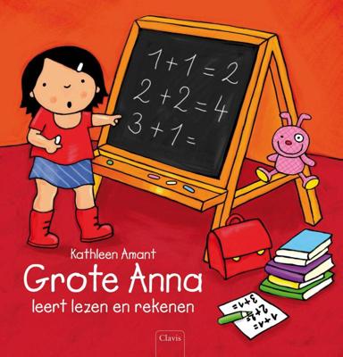 Grote Anna leert lezen en rekenen (Hardback)