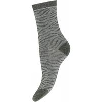 Decoy Glitter Patterned Ankle Socks - thumbnail