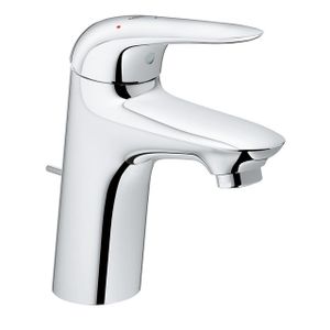 GROHE Wave New waterbesparende wastafelkraan M size met waste chroom 23581001