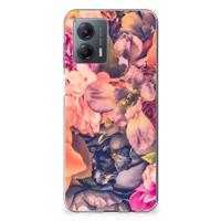 Motorola Moto G53 | TPU Case | Bosje Bloemen