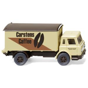 Wiking 044602 H0 Vrachtwagen Harvester koffervrachtwagen „Carsten Caffe”