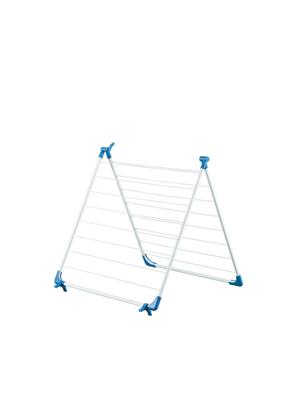 Metaltex cervino badkuipdroogrek 10 m drooglengte wit/blauw