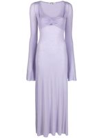 MANURI robe Nina à coupe longue - Violet MANURI robe Nina à coupe longue - Violet