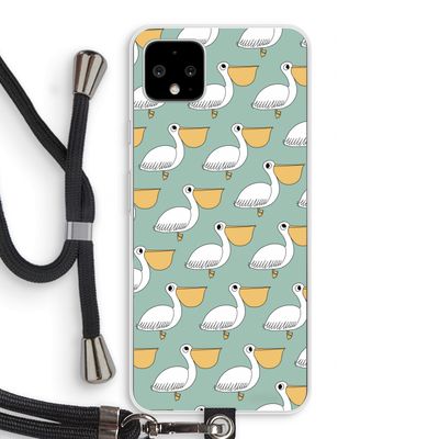 Pelican: Pixel 4 XL Transparant Hoesje met koord