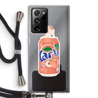 S(peach)less: Samsung Galaxy Note 20 Ultra / Note 20 Ultra 5G Transparant Hoesje met koord