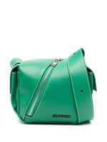 Sunnei sac porté épaule Lacubetto en cuir - Vert - thumbnail