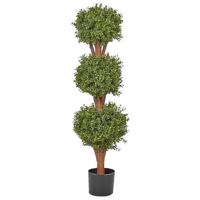 Beliani - BUXUS BALL TREE - Kunstplant - Groen - 120 cm - Synthetisch