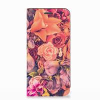 Motorola Moto E5 Play Smart Cover Bosje Bloemen